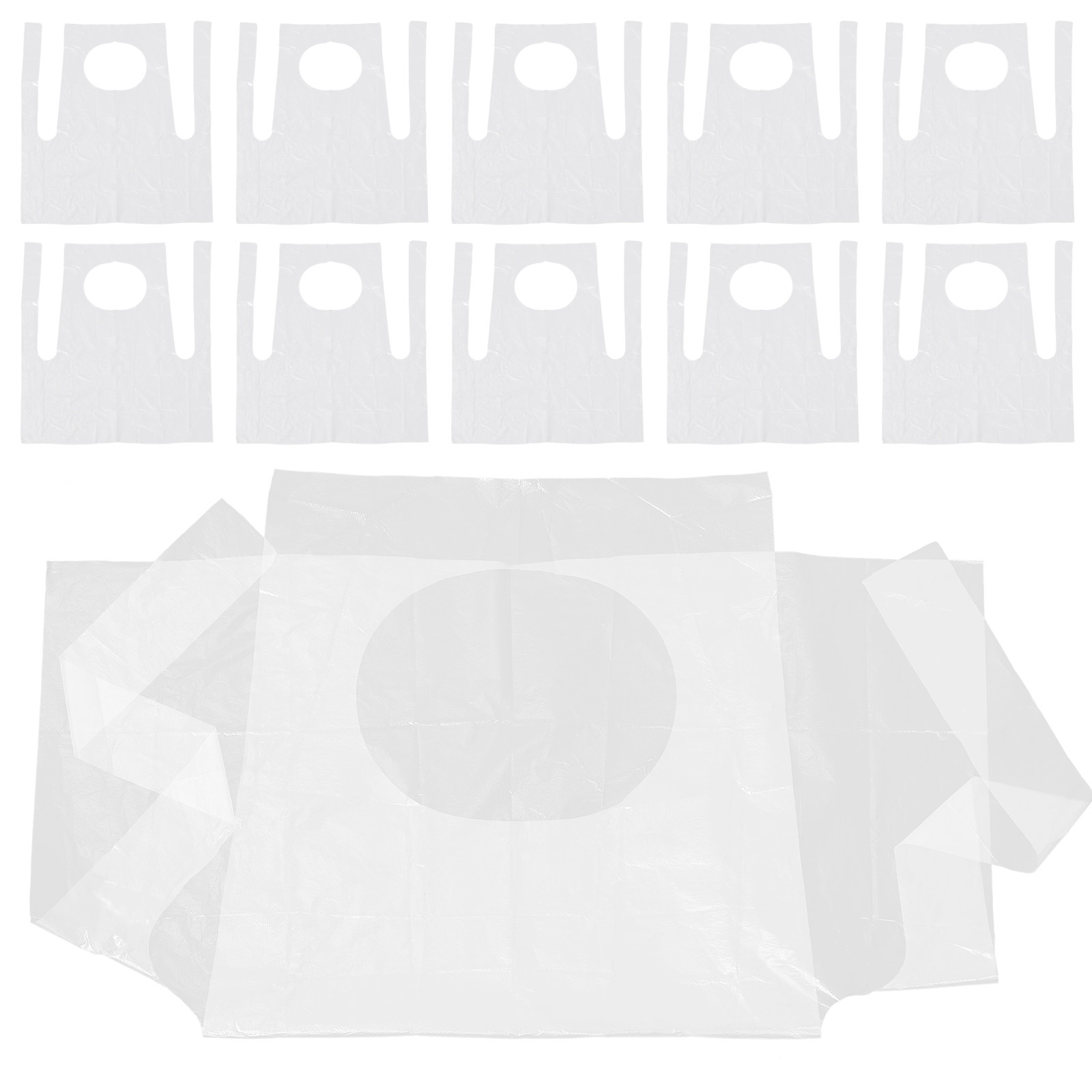 Home Cooking Oil Disposal - 25Pcs Pe Aprons Disposable Thickened Oil