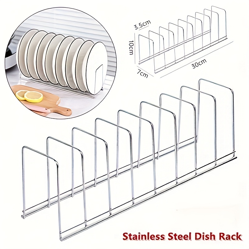 Home Cooking Dishes - 1pc Stainless Steel Kitchen Dish Rack,
