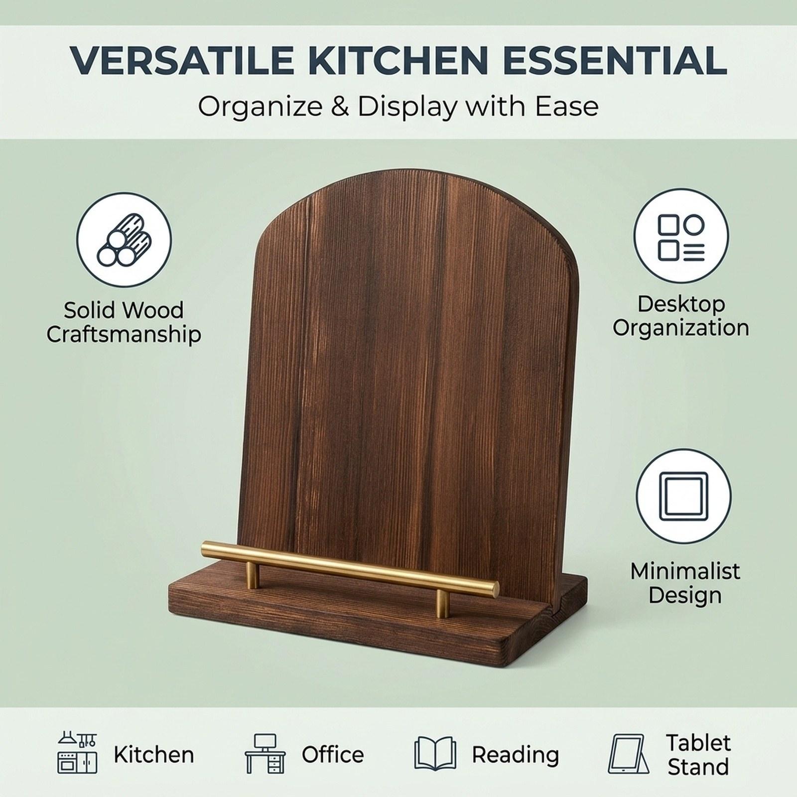 Wooden Cookbook Stand Recipe B - Home Cooking Book recension och pris