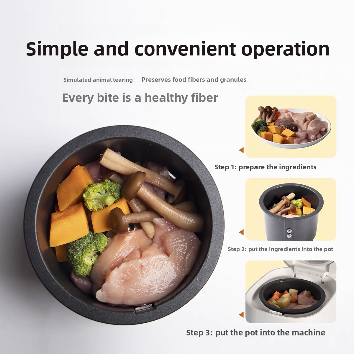 Pet cooking machine Home fresh - Home Cooking Dog Food recension och pris