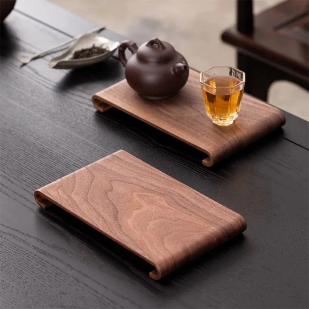 Wooden Coffee Tea Tray Rectang - Home Cooking Dishes recension och pris
