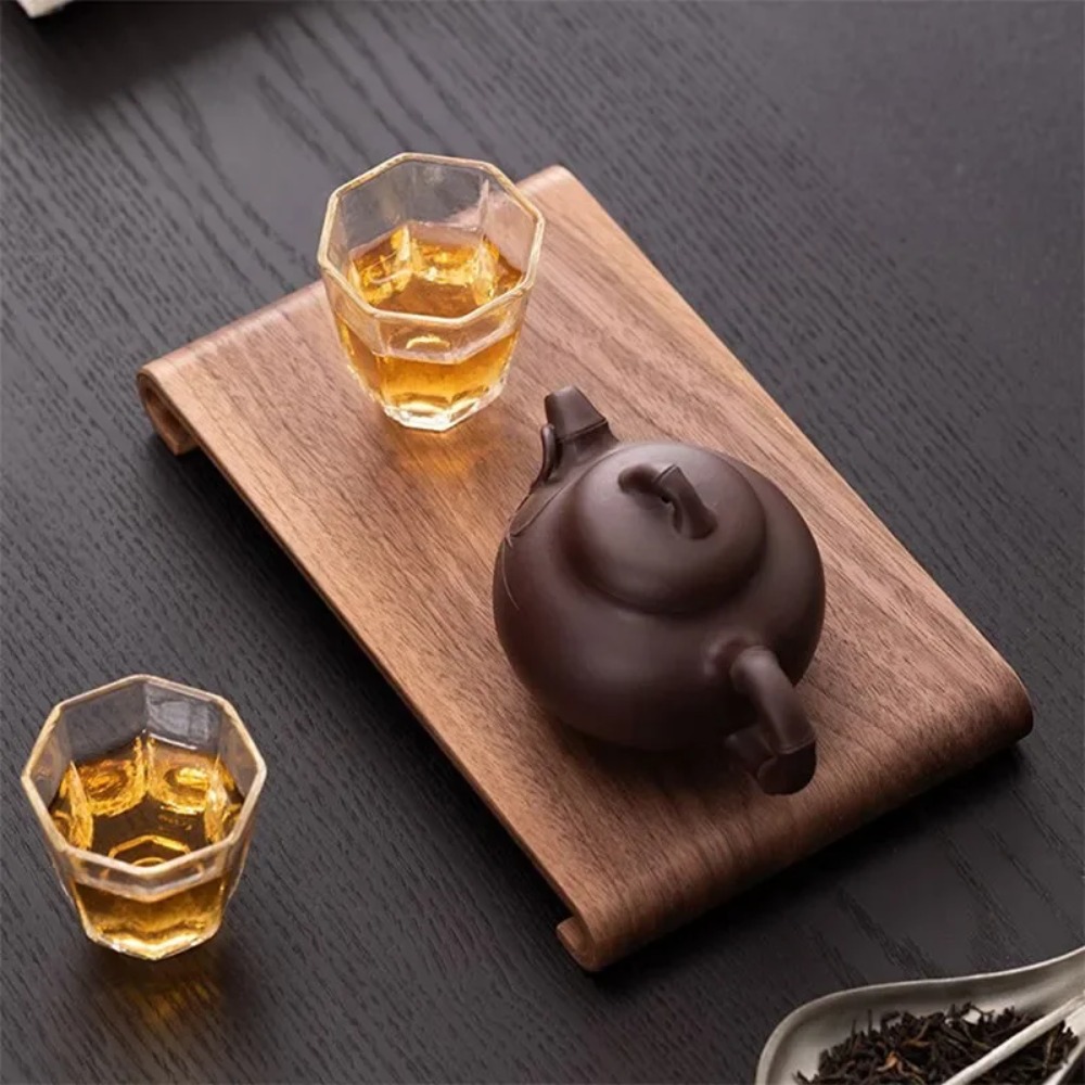 Wooden Coffee Tea Tray Rectang - Home Cooking Dishes recension och pris