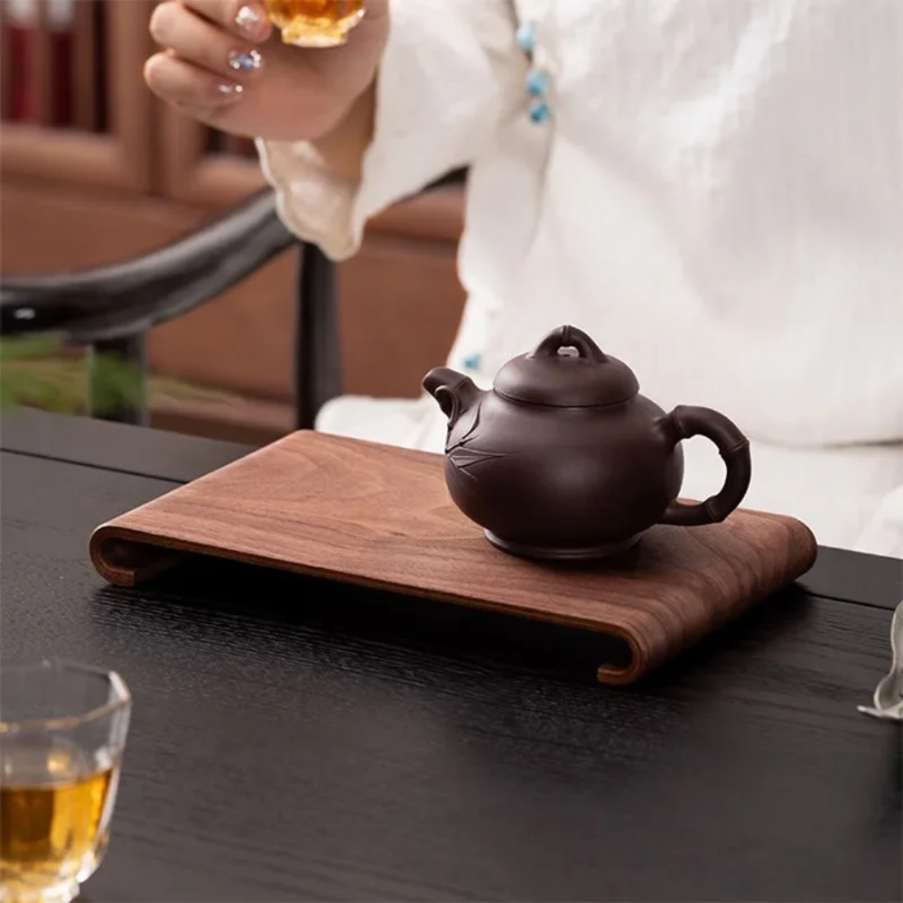 Wooden Coffee Tea Tray Rectang - Home Cooking Dishes recension och pris