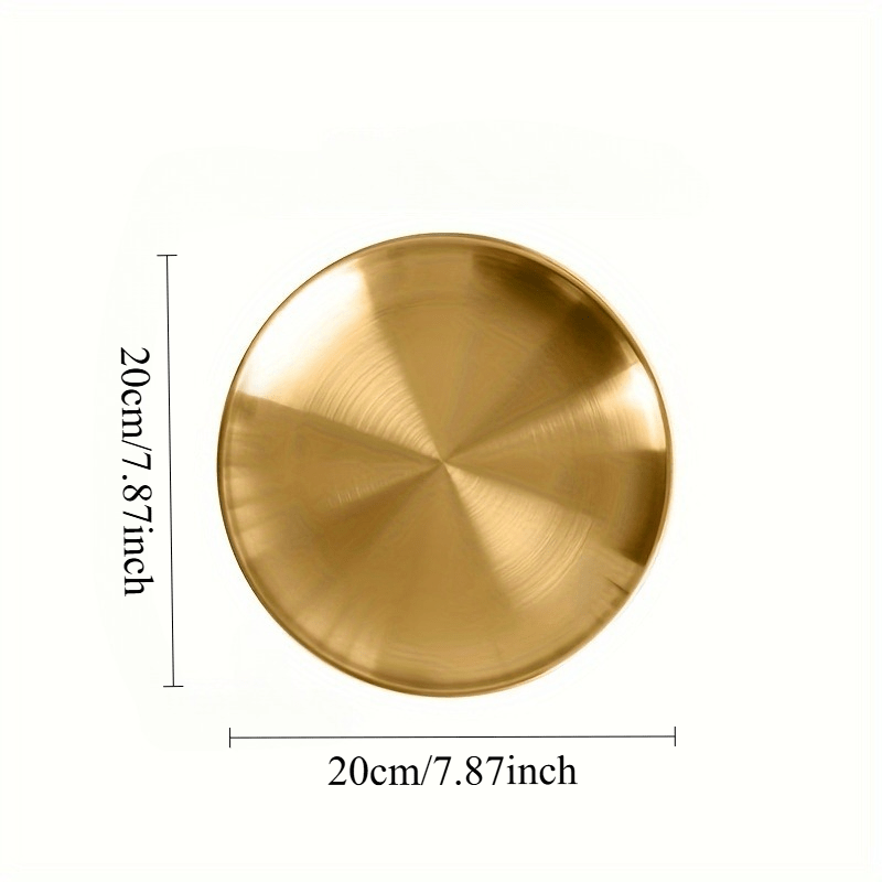 2pcs, Golden Pizza Plates, Sta - Home Cooking Dishes recension och pris