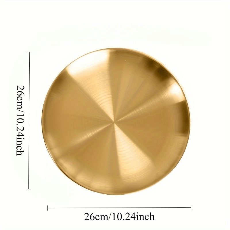 2pcs, Golden Pizza Plates, Sta - Home Cooking Dishes recension och pris