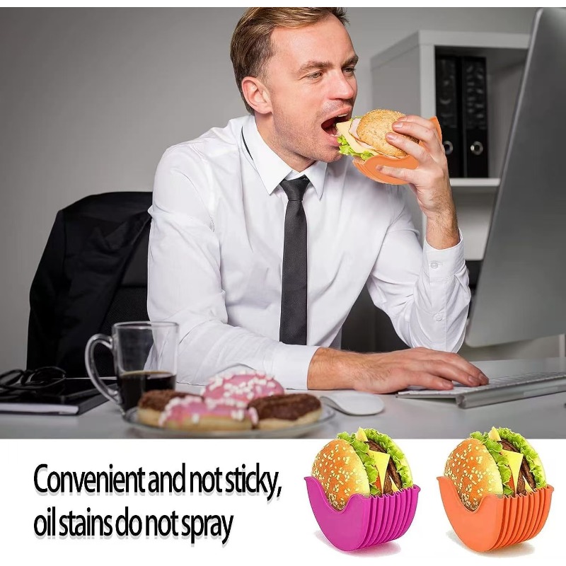 Adjustable Silicone Burger Hol - Home Cooking Dog Food recension och pris