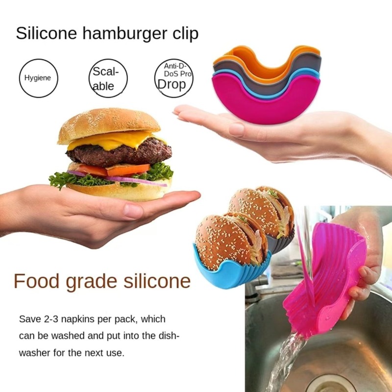 Adjustable Silicone Burger Hol - Home Cooking Dog Food recension och pris