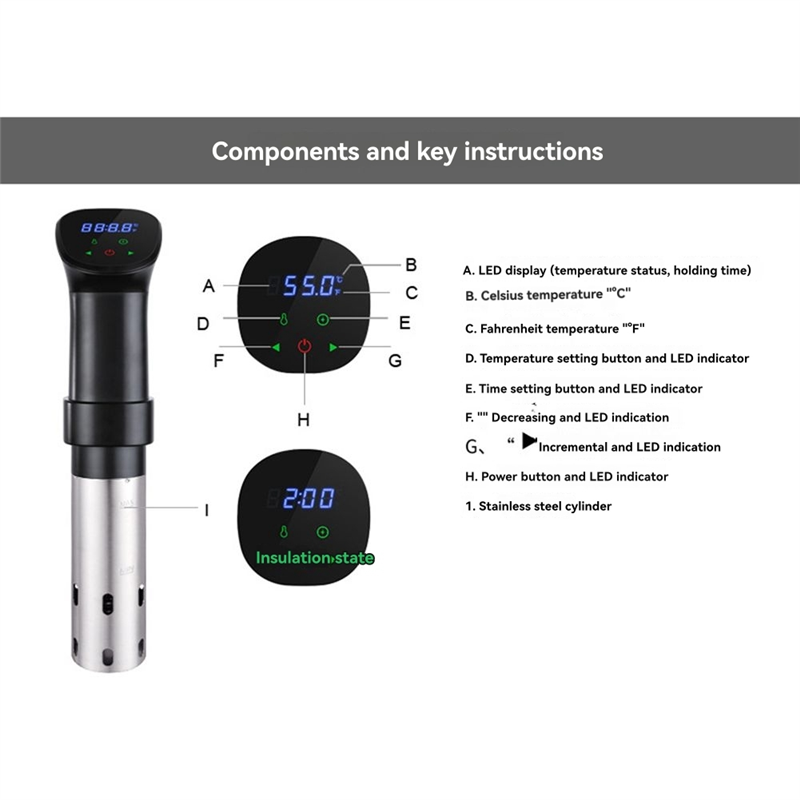 A98I-Precision Sous Vide Cooke - Uk Home Cooking recension och pris