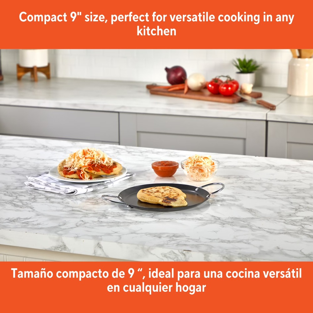 Carbon Steel Nonstick Round Co - Comal Griddle Round recension och pris