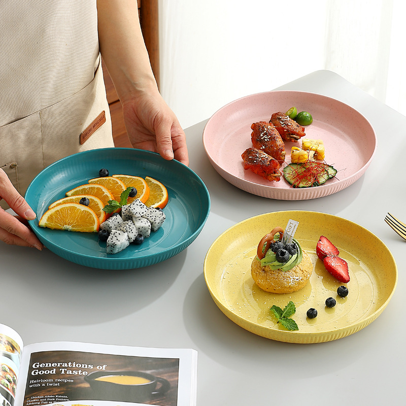23cm Nordic Wheat Straw Dinner - Home Cooking Dishes recension och pris