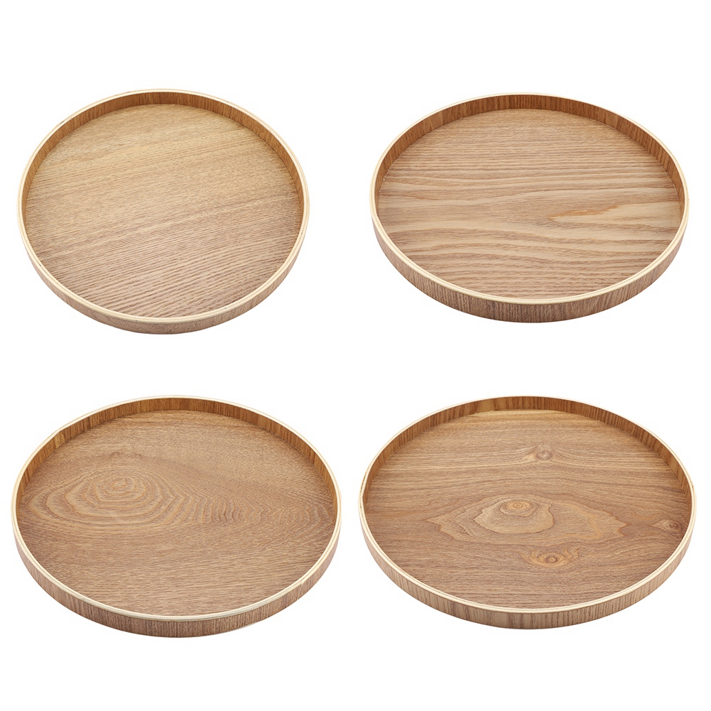 Wooden Serving Tray Tea Plate  - Home Cooking Dishes recension och pris
