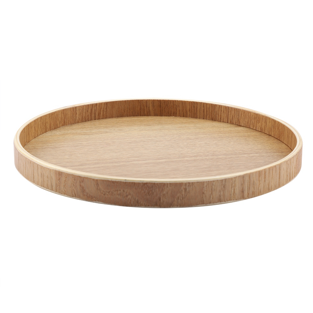 Wooden Serving Tray Tea Plate  - Home Cooking Dishes recension och pris