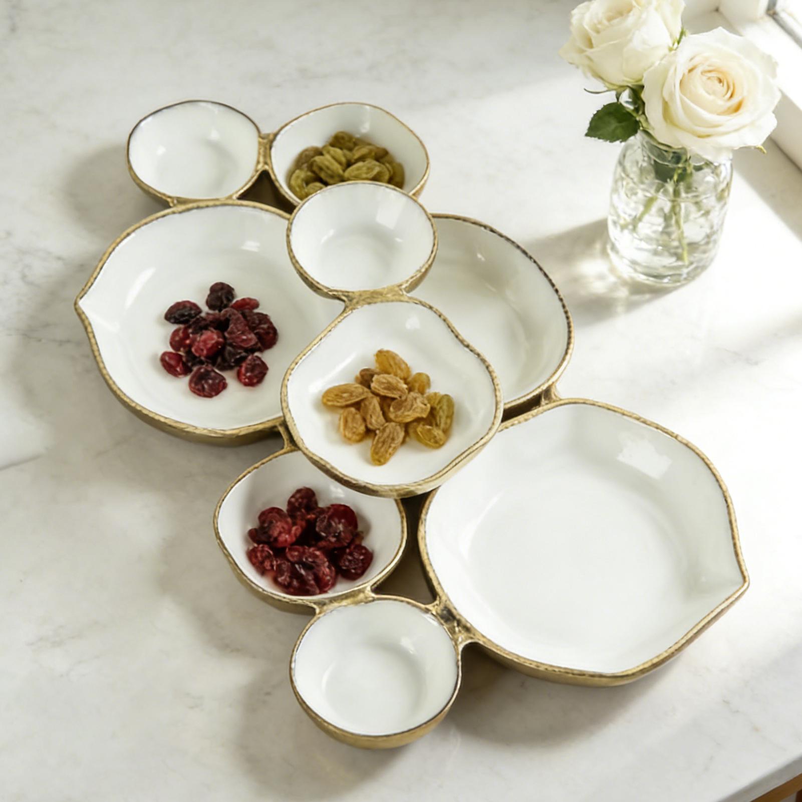 9pcs Cluster Serving Bowls 9-G - Home Cooking Dishes recension och pris